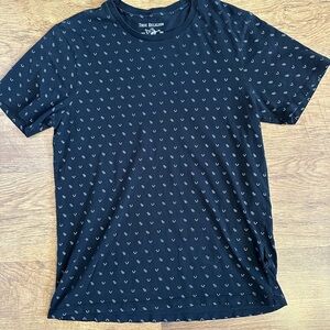 True Religion Navy Patterned Men's Tee